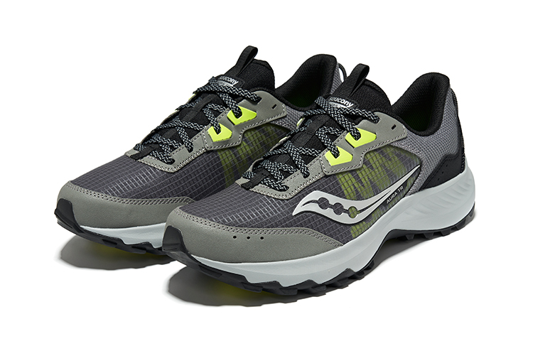 Saucony AURA TR Mesh Abrasion Resistant Breathable Abrasion Resistant Breathable Low top Casual Running Shoes Men’s
