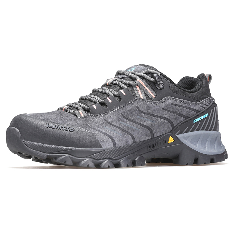 HUMTTO Slip Resistant Abrasion Resistant Slip Resistant Abrasion Resistant Low top Outdoor Shoes Women’s Black