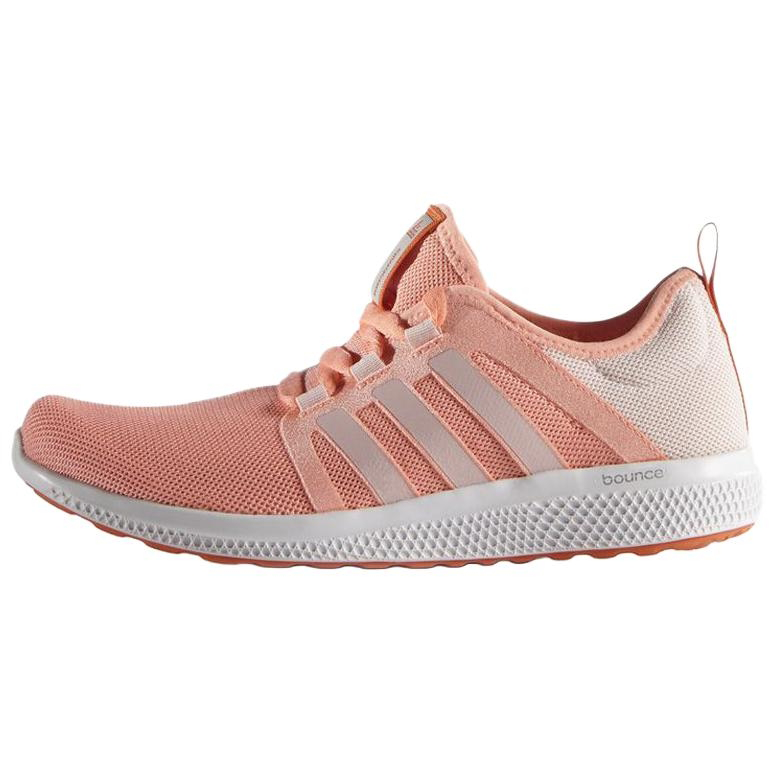 Adidas Bounce Slip Resistant Abrasion Resistant Low top Casual Running Shoes Women’s Pink