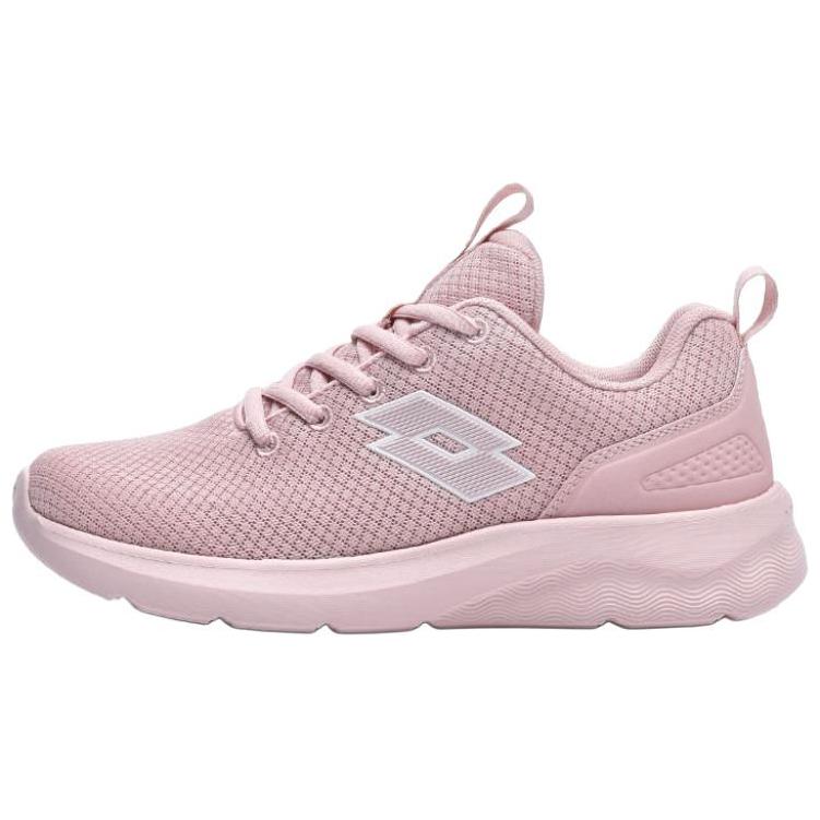 LOTTO Fabric Cushioning Slip Resistant Cushioning Slip Resistant Low top Running Shoes Women’s Pink