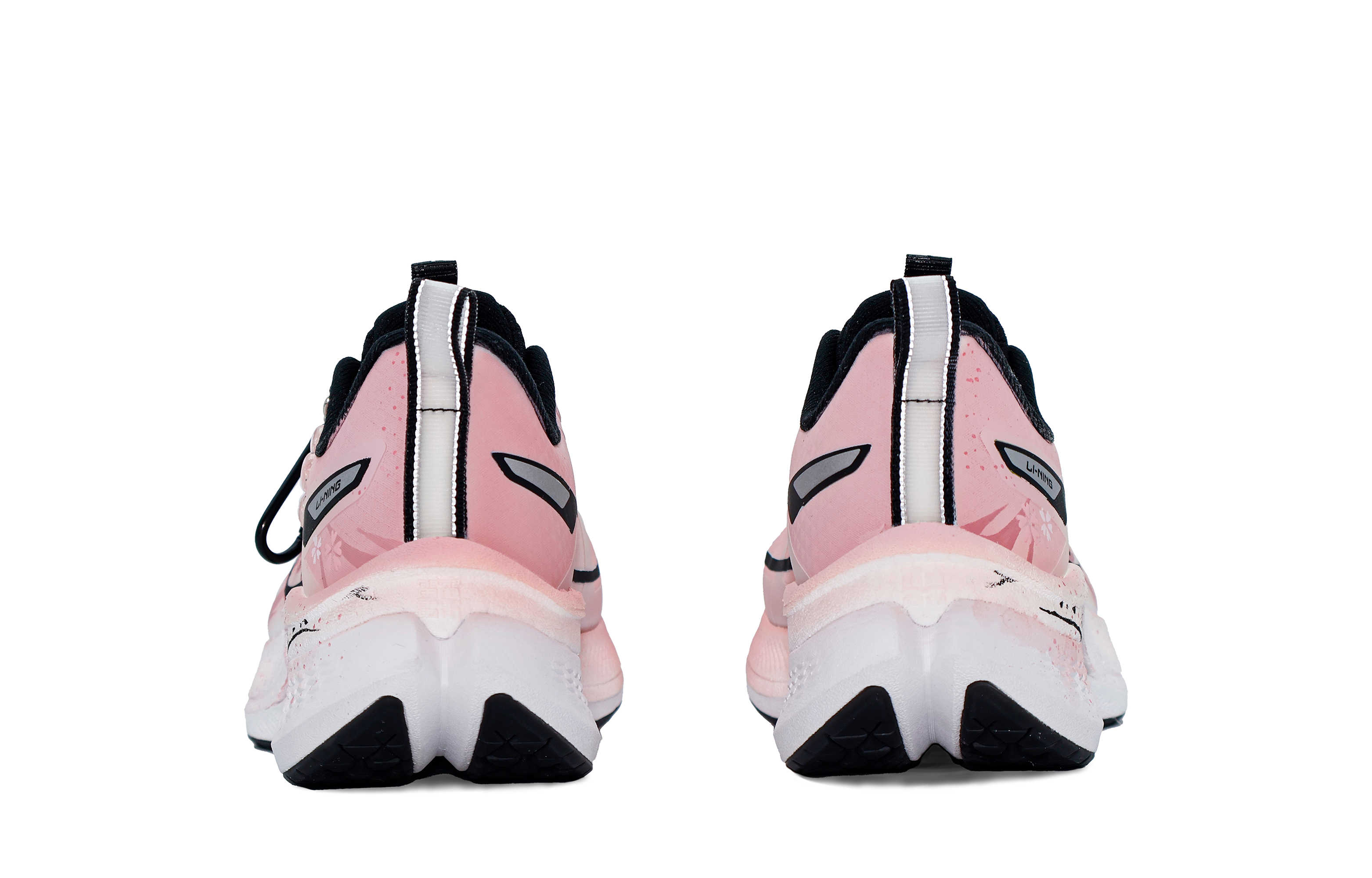 Li Ning Red Hare 7 Pro Cushioning Slip Resistant Low top Physical Fitness Test & Exam Running Shoes Unisex Pink