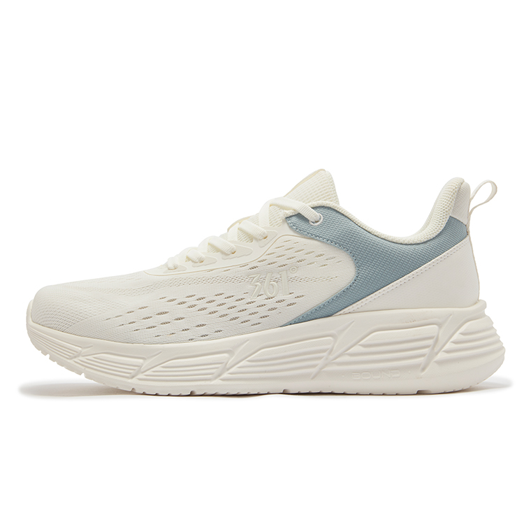 361° Slip Resistant, Abrasion Resistant, Breathable Low top Running Shoes Men’s White Mist Blue