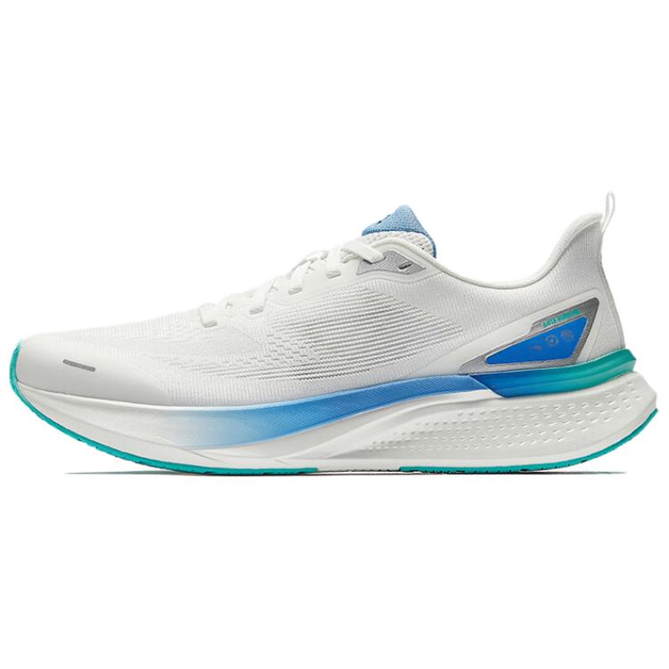 Anta Hydrogen Run 7 Abrasion Resistant Breathable Low top Casual Running Shoes Men’s White Blue