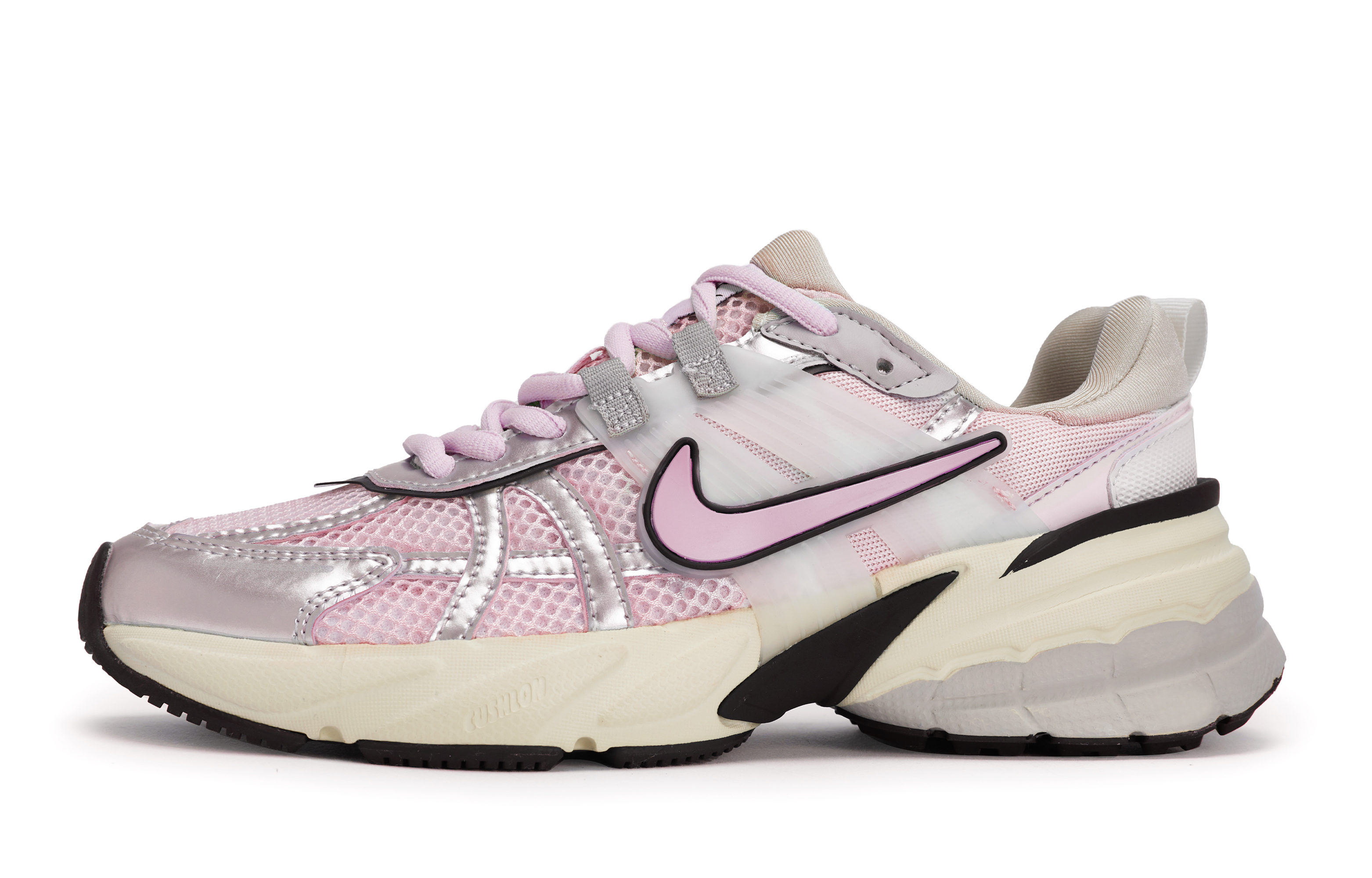 Nike V2K Run Cushioning Slip Resistant Abrasion Resistant Cushioning Slip Resistant Abrasion Resistant Low top