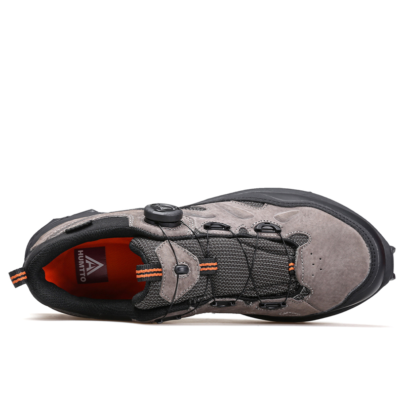 HUMTTO Low top Outdoor Shoes Unisex Umber Black