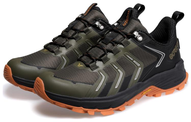 TOREAD.X Cushioning, Wear Resistant Low top Outdoor Shoes Men’s Green Black