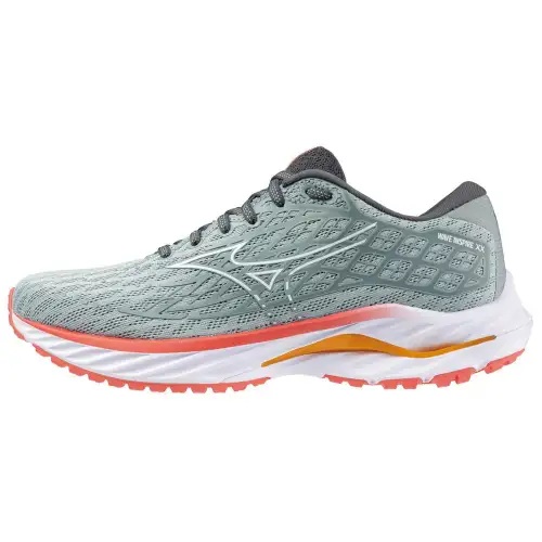 Mizuno Women's Wave Inspire 20 'Grey Mist Dubarry' Women's