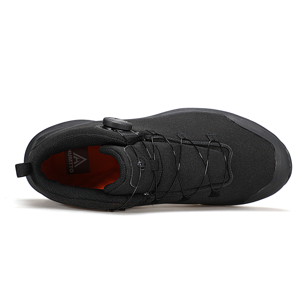 HUMTTO Cushioning Abrasion Resistant Support Cushioning Abrasion Resistant Support High top Outdoor Shoes Men’s Black
