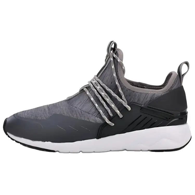Li Ning Breathable And Wear resistant Low top Running Shoes Men's Dull Gray