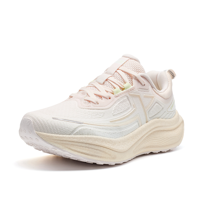 XTEP Cushioning, Wear Resistant Low top Running Shoes Women’s Pink White