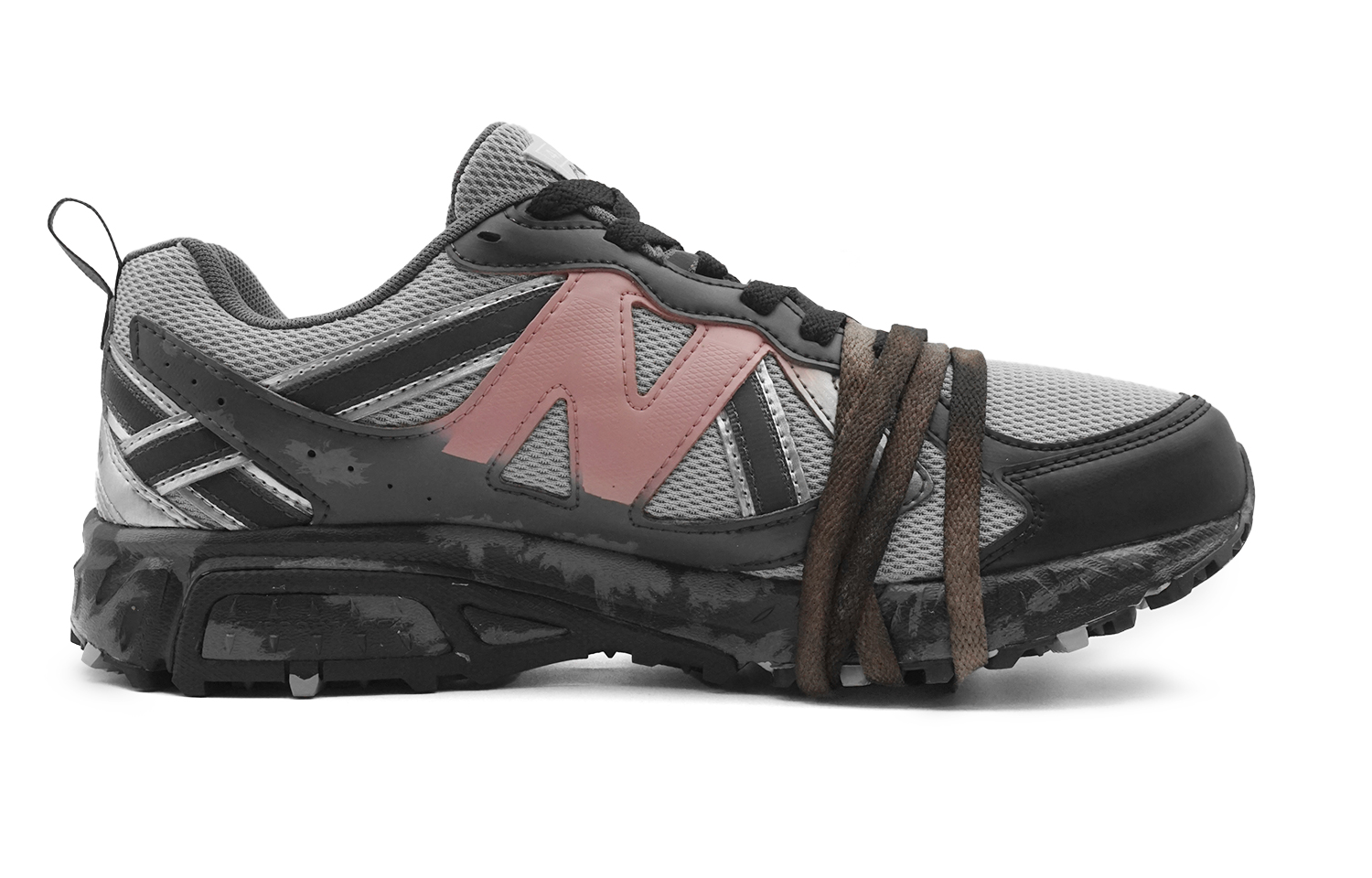 New Balance NB 410 Collection Running Shoes Unisex Low Top Black/Gray/Pink