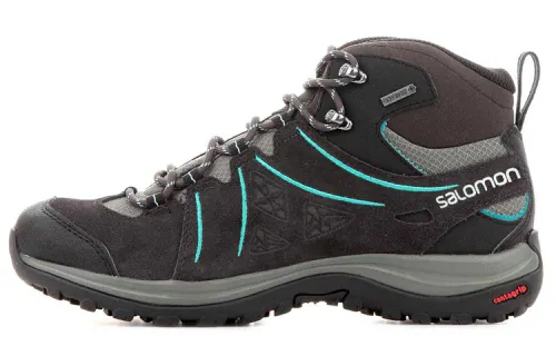SALOMON Outdoor Shoes Women's Mid Top Brown