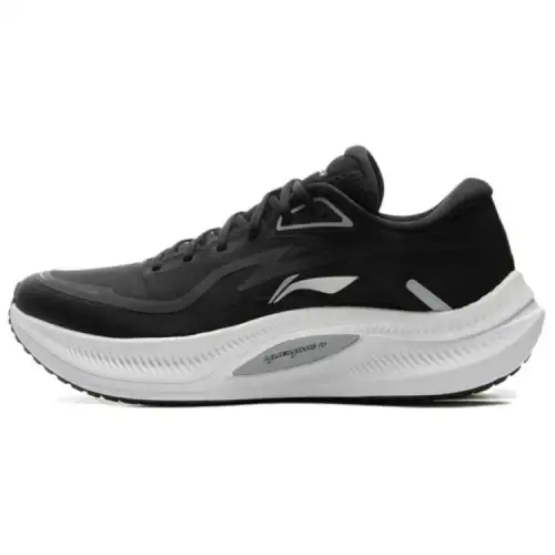 Li Ning Yueying 4 Fabric Low top Casual Training City Commuting Running Shoes Men's Black White