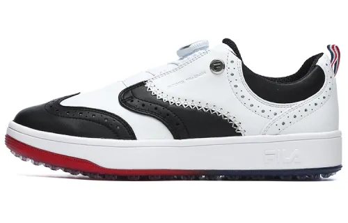 FILA GF Oxford Trainer Low top Golf Shoes Men's White Black