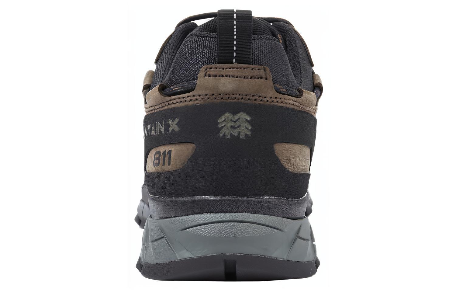 KOLON SPORT PERFORMANCE Slip Resistant Waterproof Low top Outdoor Shoes Unisex Brown