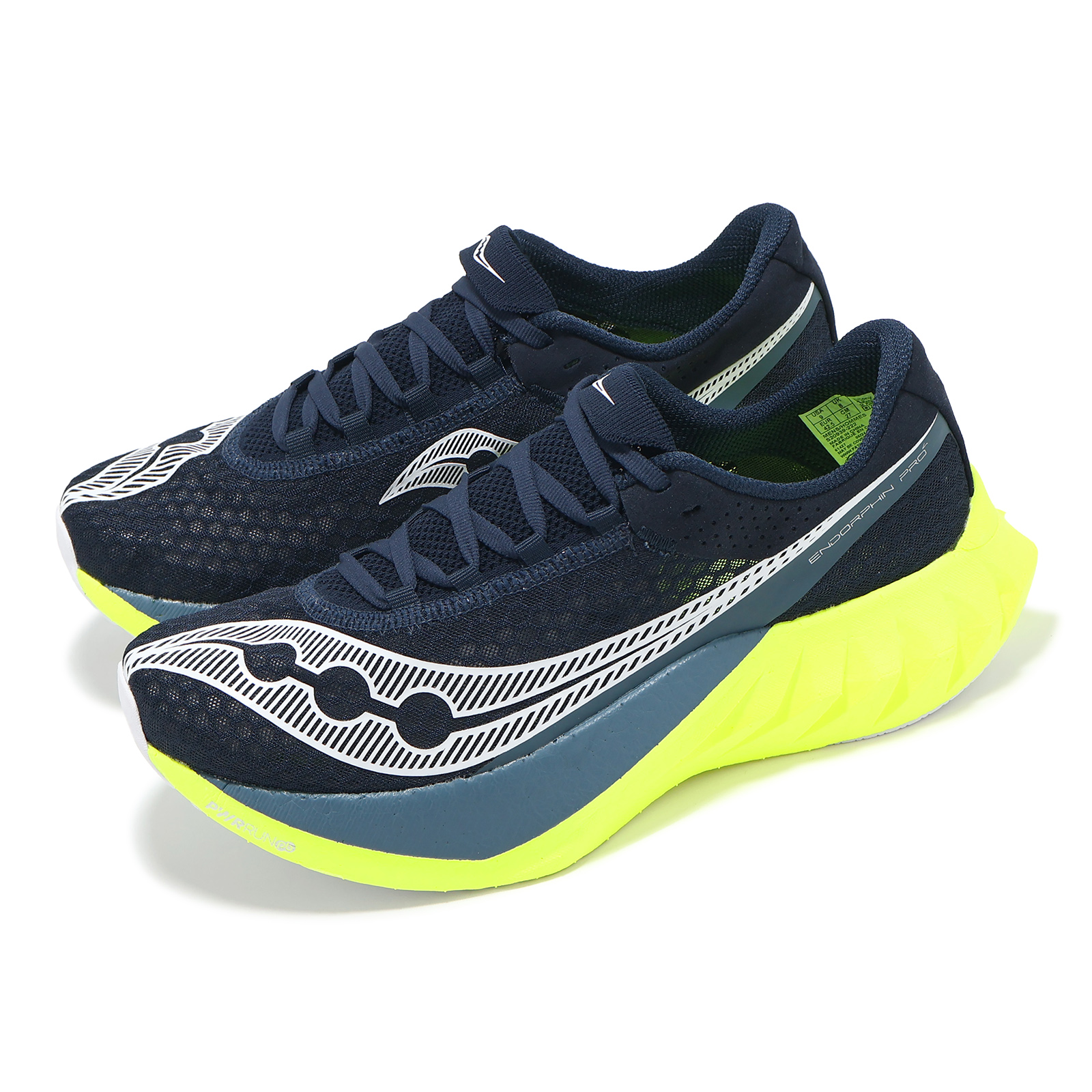 Saucony Endorphin Pro 4 Navy Citron