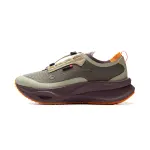 Li Ning Abrasion Resistant Low top Running Shoes Unisex Green Purple