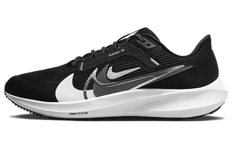 Nike Air Zoom Pegasus 40 PRM marathon wear-resistant support low-top casual training running shoes men's black