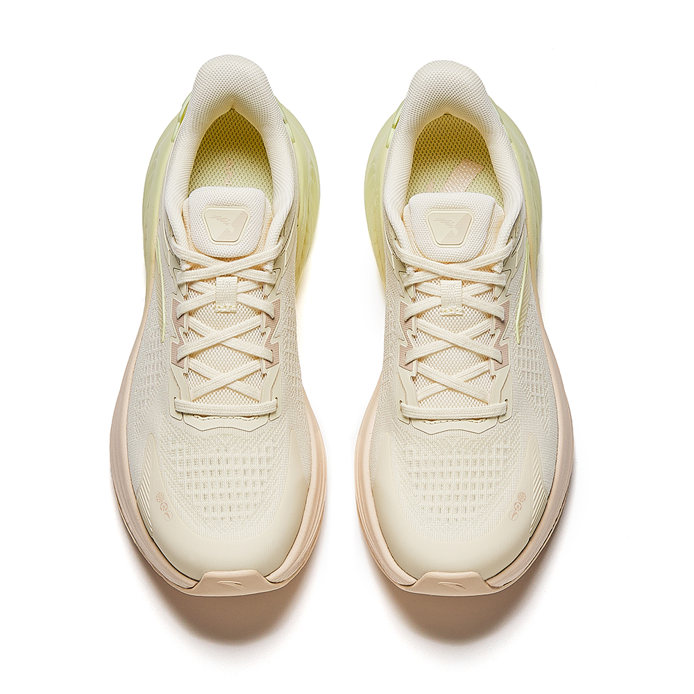 Anta Stinger 6 Low top A SHOCK FIBER Training Sprint Running Shoes Women’s White Pink Green