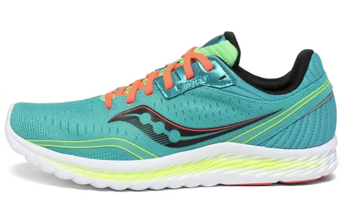 Saucony Kinvara Elite 11 Cushioning Low top Running Shoes Women's Blue Green