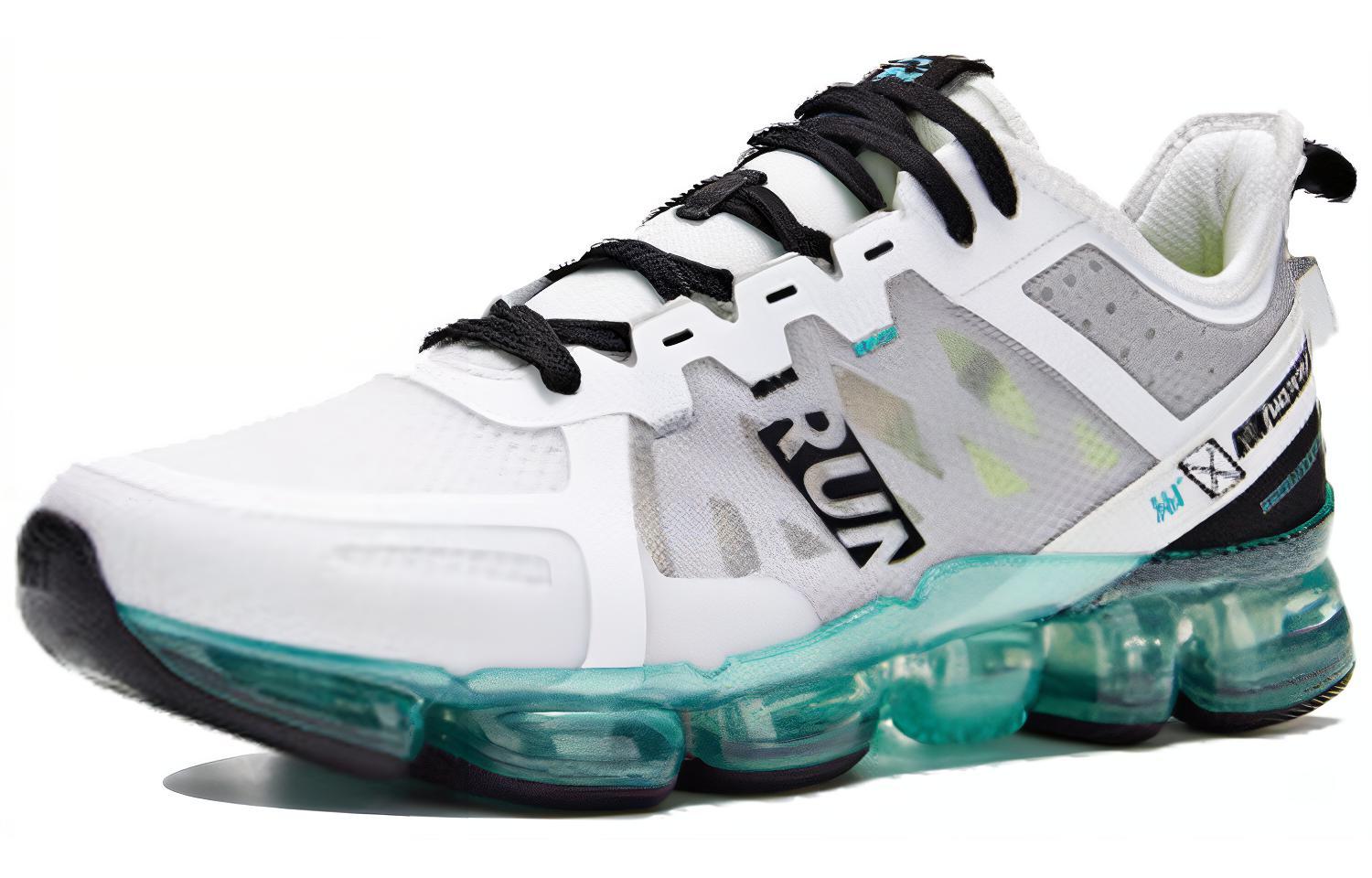361° Cushioning Slip Resistant Low top Running Shoes Men’s White Green