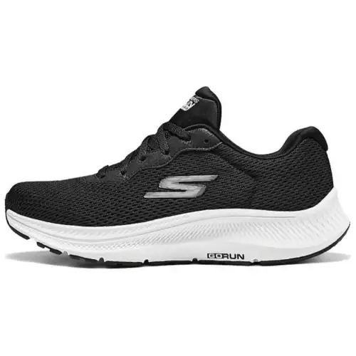 Skechers Go Run Consistent 2.0 Cushioning, Wear Resistant Low top Running Shoes Men's Black White