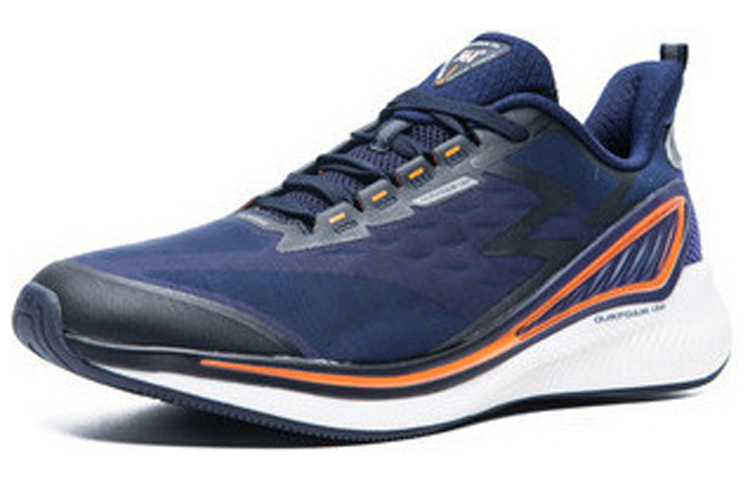 361° Night Shadows Cushioning Slip Resistant Abrasion Resistant Low top Running Shoes Men’s Blue Orange White