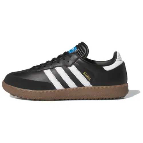 Samba Adidas Originals Spikeless Golf 'Black White Gum'