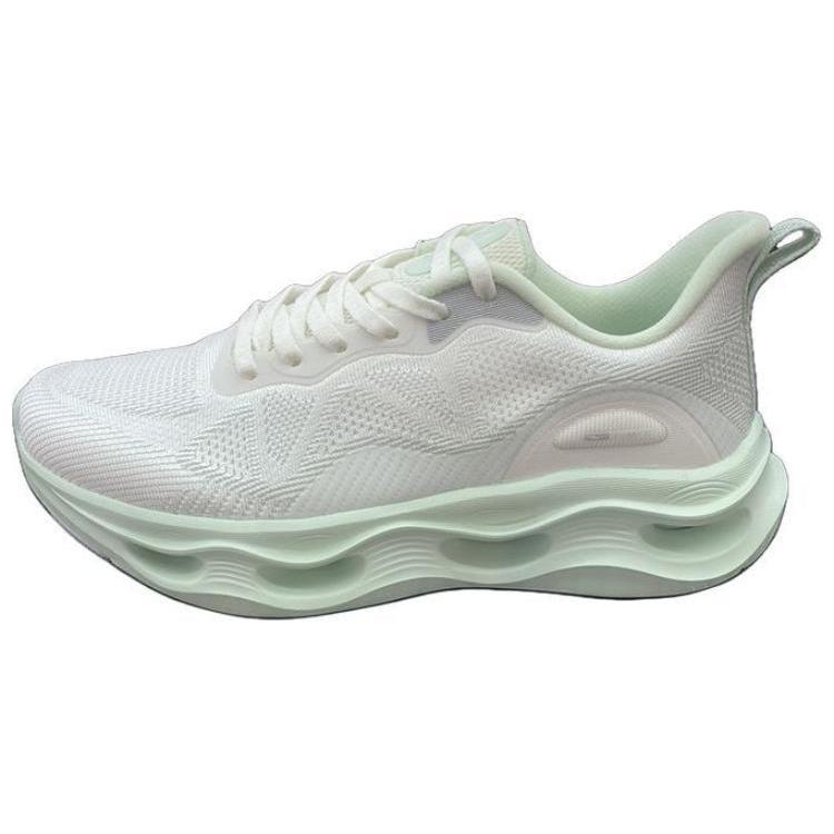 Erke Breathable Lightweight Breathable And Lightweight Low top Running Shoes Women’s White Green