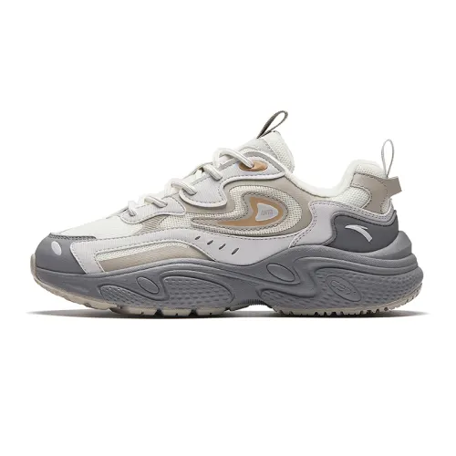 Anta Starlight 1 Textile, Synthetic Leather, TPU Fleece Lined, Trendy Casual Lightweight Height Increasing Low top