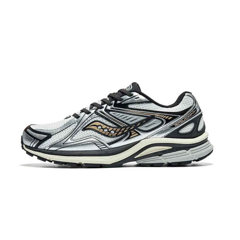 Saucony Kinvara Essence 4 Abrasion Resistant Low top Casual Running Shoes Unisex White Black Silver
