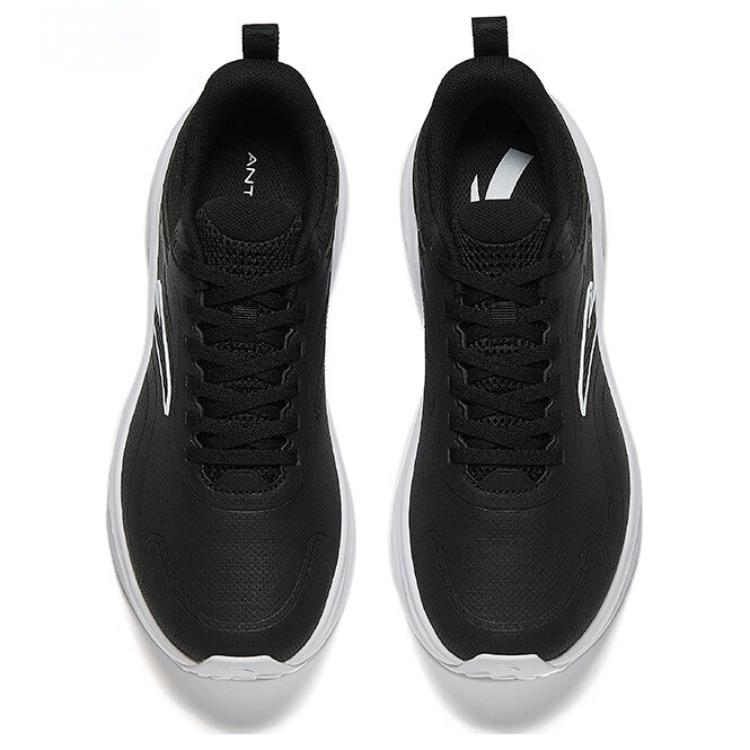 Anta Light Cloud Cushioning Lightweight Rebound Cushioning Lightweight Rebound Low top Running Shoes Men’s Black White