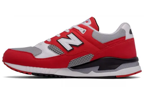 New Balance NB 530 Comfortable Mesh, Textile Low top Running Shoes Men's Red Gray White Patchwork