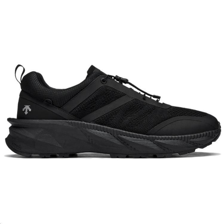 DESCENTE ALLTERRAIN Fabric Rebound Low top Casual Running Shoes Unisex Black