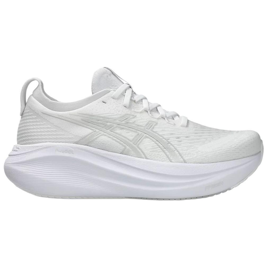 ASICS Gel Nimbus 27 White Glacier Grey Women’s