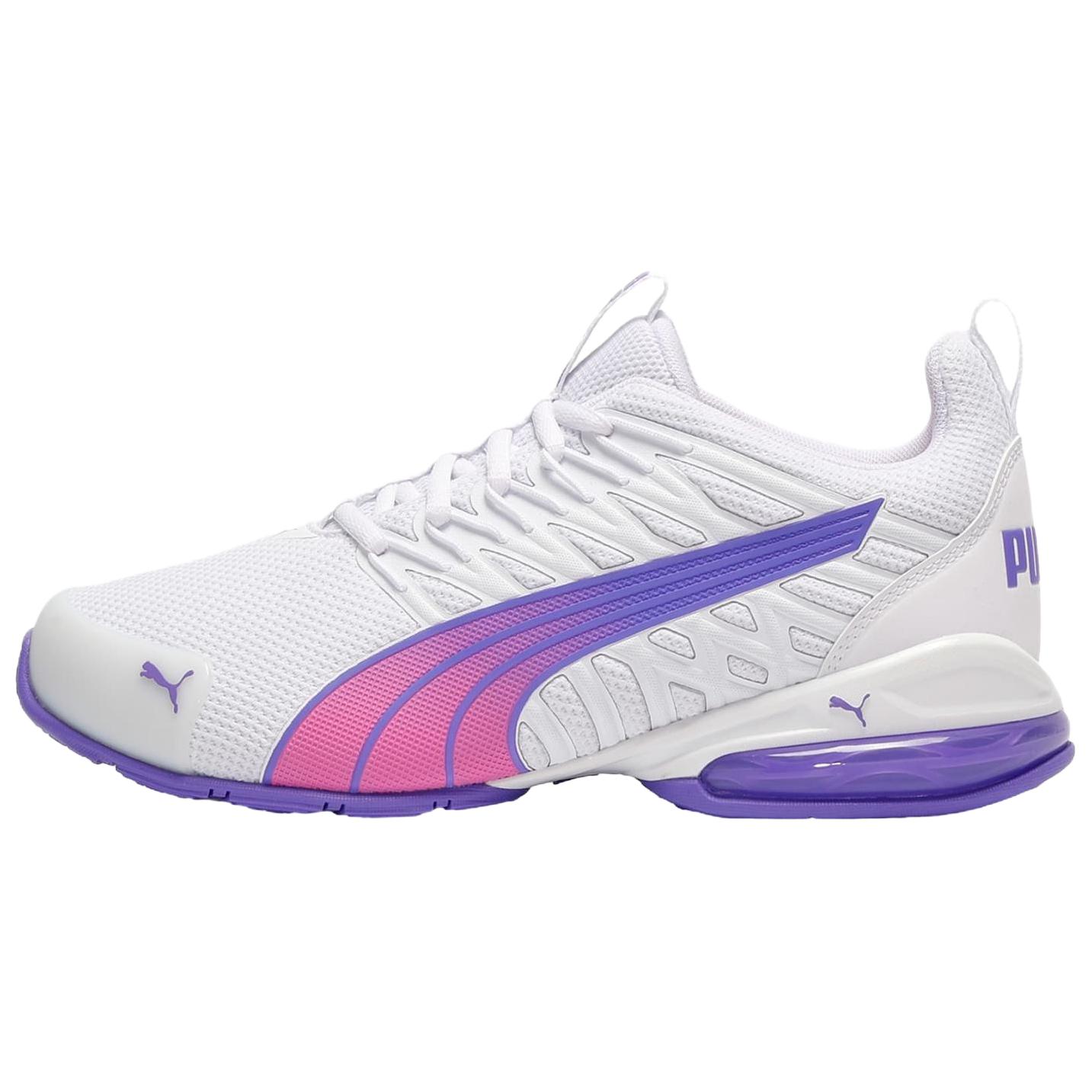 PUMA Voltaic Evo Breathable Support Breathable Support Running Shoes Women's White Purple Pink