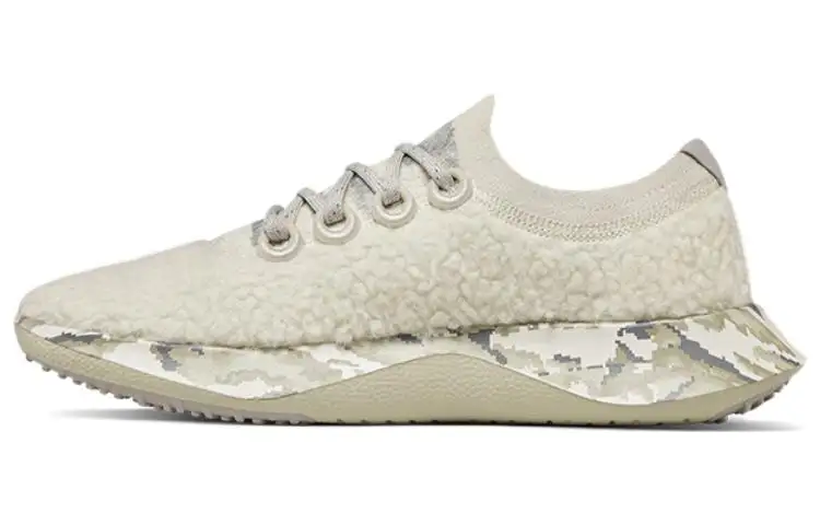 Allbirds Wool Dasher Fluffs Cushioning Breathable Cushioning Breathable Low top Running Shoes Women's Natural White