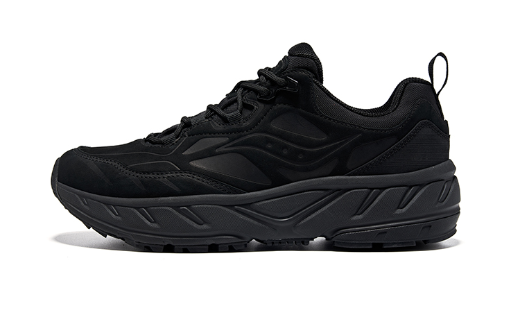 Saucony WEB Running Shoes Unisex Low Top Black