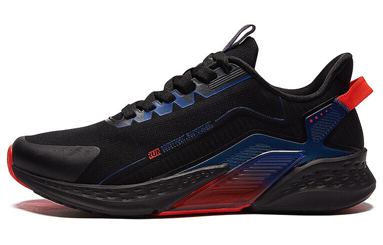 361° Rain Screen Slip Resistant, Waterproof, Lightweight Low top Running Shoes Men’s Black Red