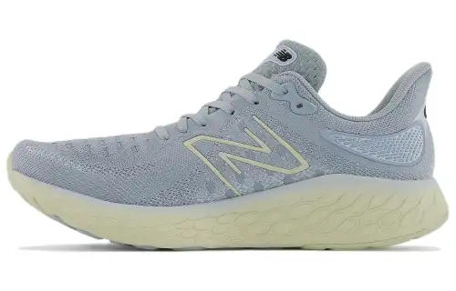 New Balance NB Fresh Foam X 1080v12 comfortable fabric low-top running shoes men's light gray blue