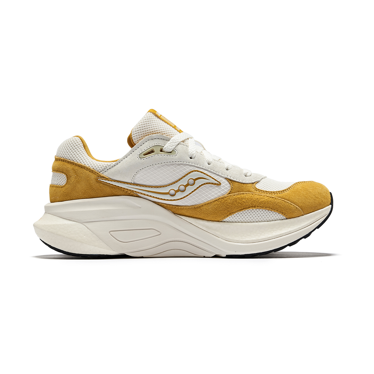 Saucony MARSHAL ICON Rate Low top Running Shoes Unisex Beige Yellow