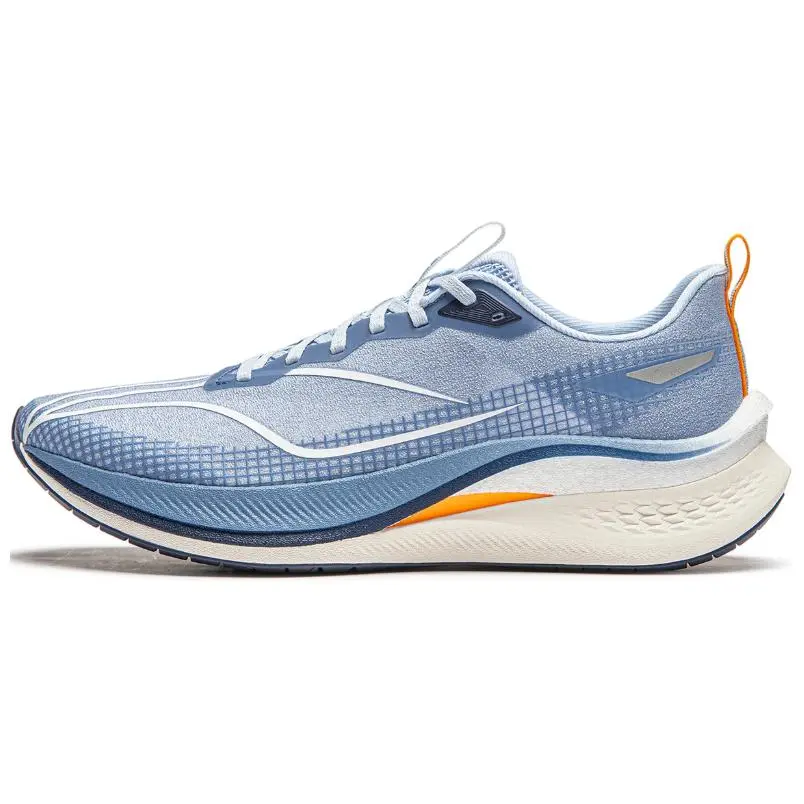 Li Ning Red Hare 7 Pro Low top Li Ning BOOM Technology Training Racing Running Shoes Men's Blue