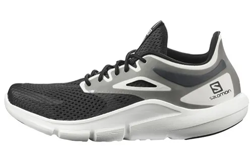 SALOMON Running Shoes Men's Low Top Black/White