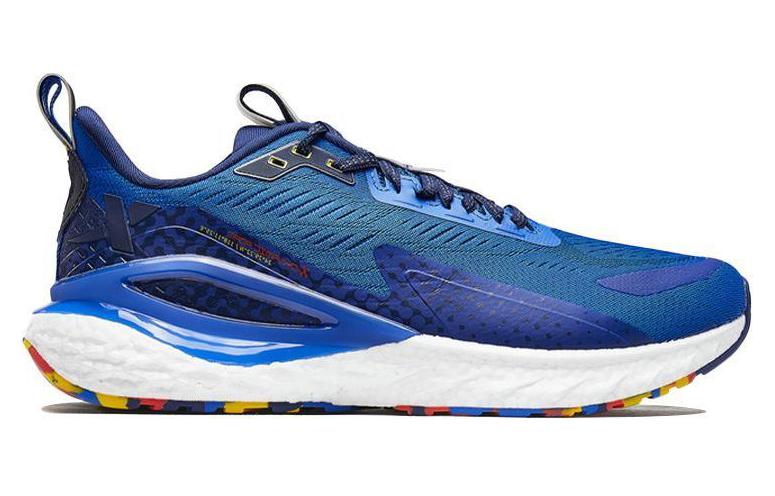 XTEP Cushioning Slip Resistant Lightweight Low top Running Shoes Men’s Blue