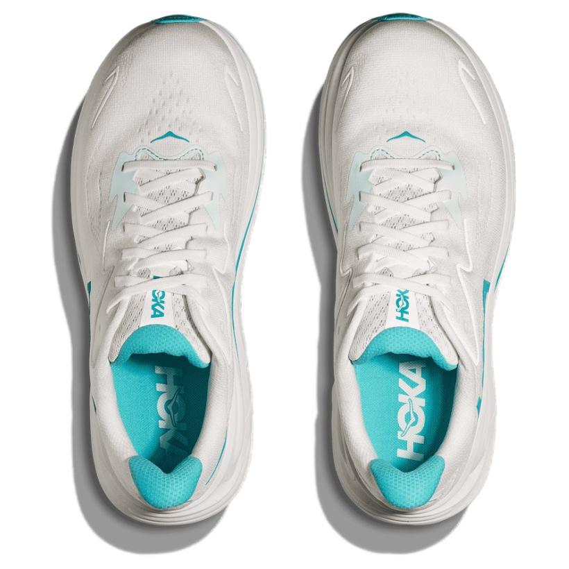 HOKA ONE ONE Clifton 10 White Skyward Blue