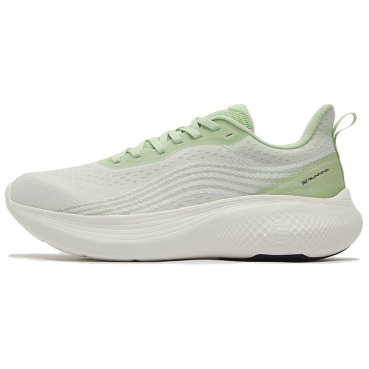 361° Cushioning, Wear Resistant Low top Casual Running Shoes Men’s White Green