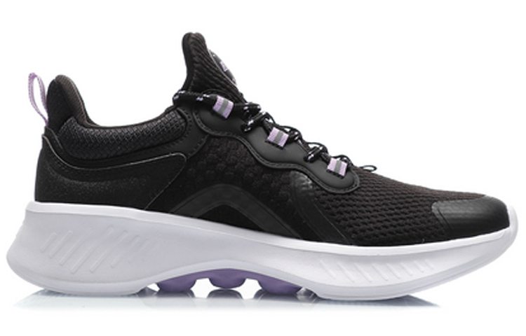 Li Ning Comfortable Rebound Lightweight Breathable Low top Running Shoes Women’s Black