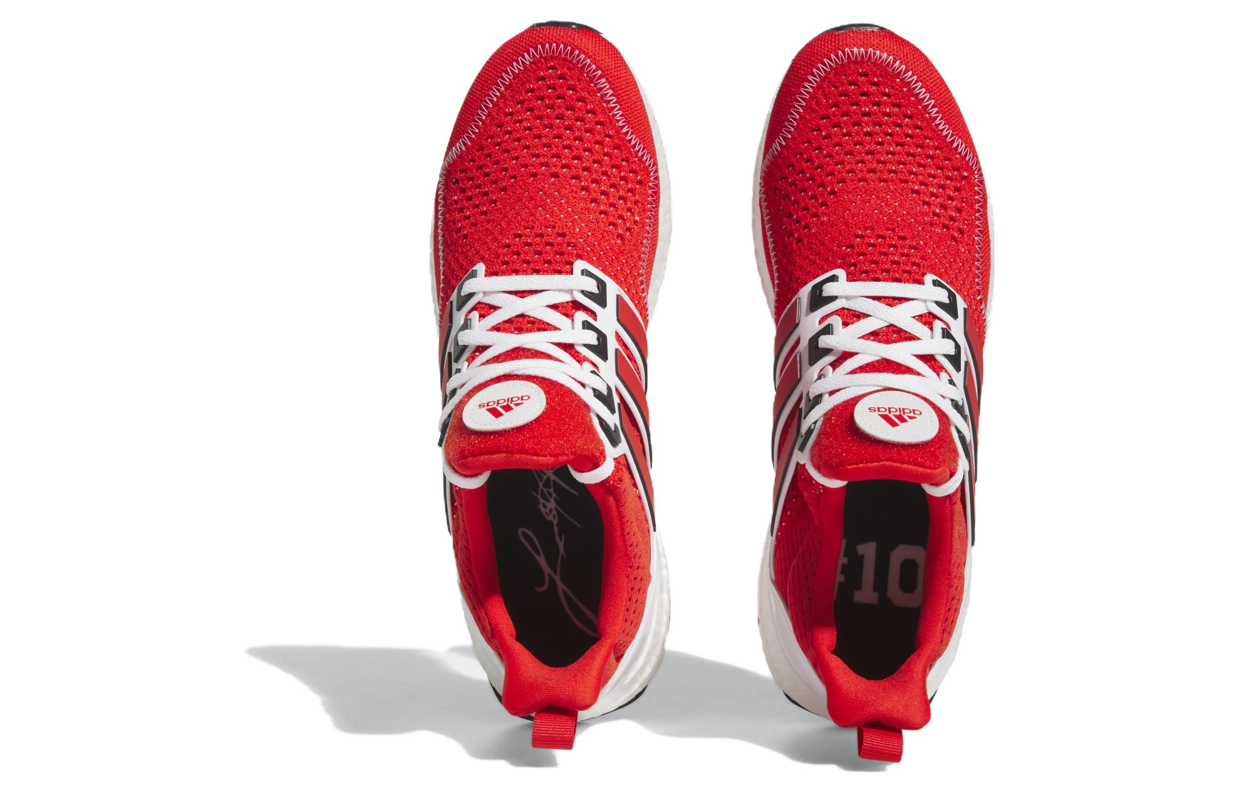 Adidas ULT Slip Resistant, Abrasion Resistant, Lightweight Low top Running Shoes Unisex Red White