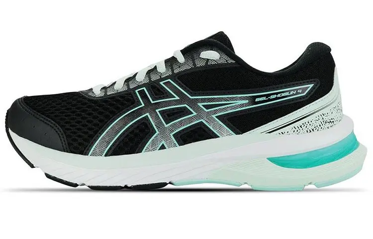 Asics Gel Shogun 4 Low top Running Shoes Women's Black Green