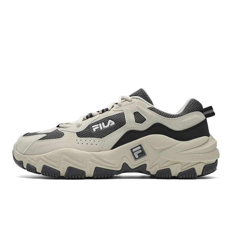 FILA Ravagement 2 S Raider 2S Cushioning Height Increasing Low top Chunky Sneakers Men's Gray